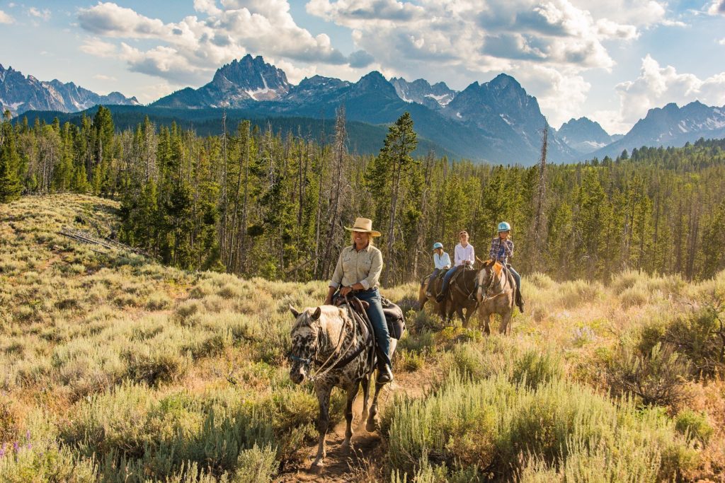 Guided Horseback Trail Rides in Idaho Mystic Saddle Ranch
